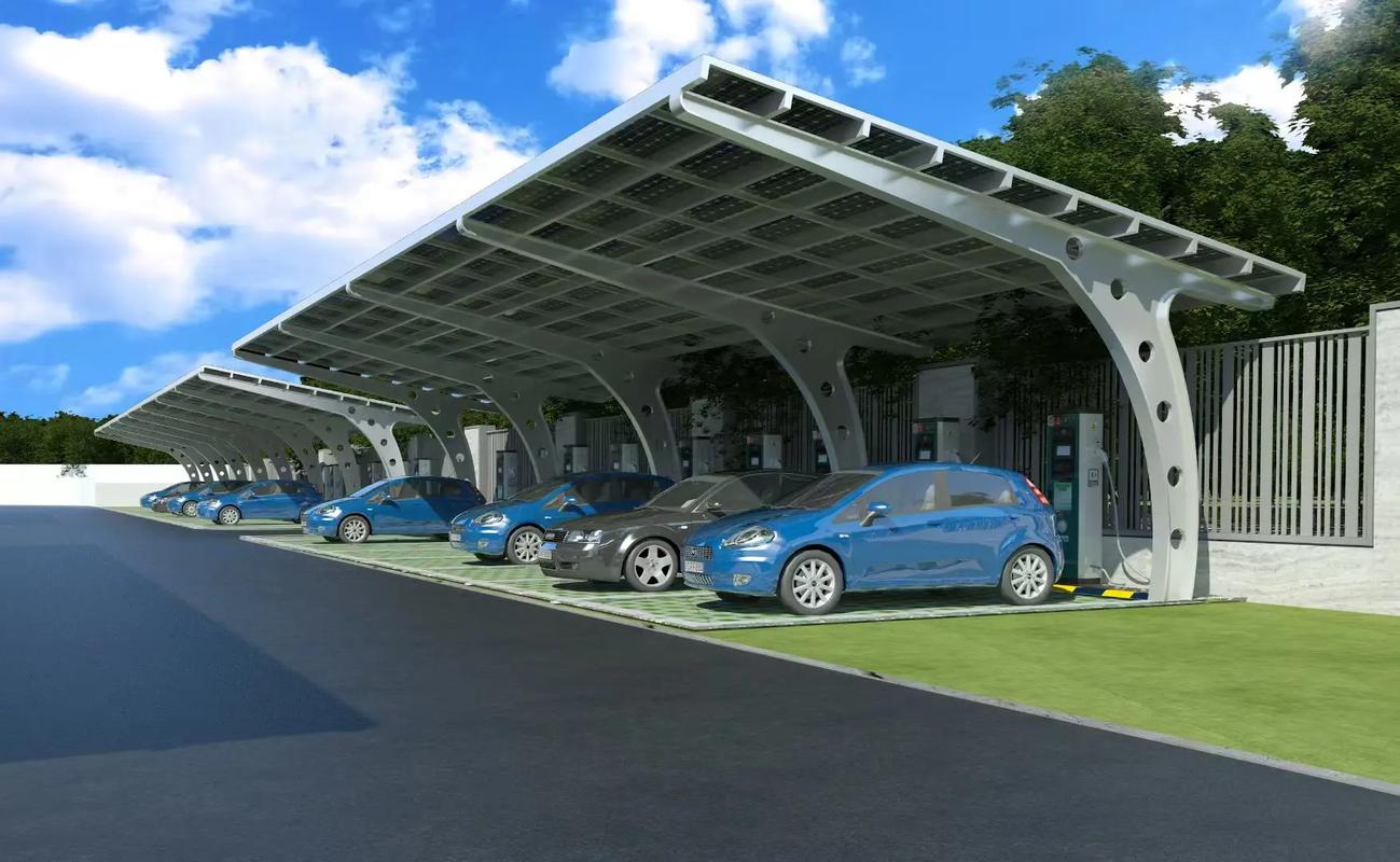 廣西三正重工精品加工 打造智能交通新標桿——服務區收費站車棚、新能源車棚與充電樁停車一體化解決方案